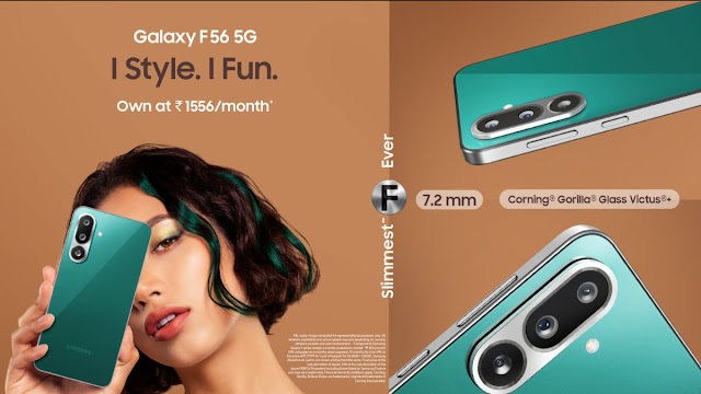 Samsung Galaxy F56 Launched in India – Slimmest F-Series Ever