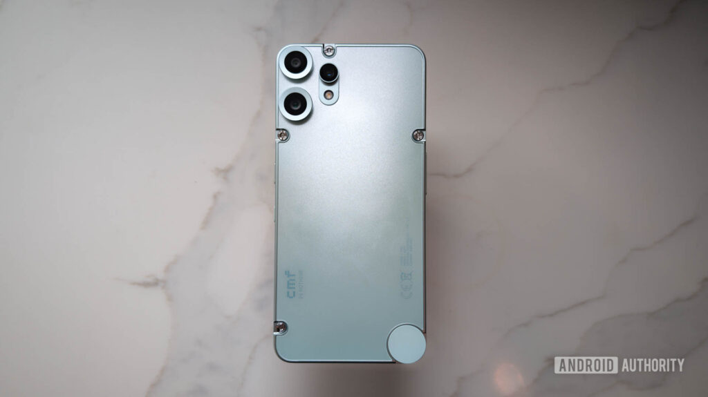 CMF Phone 2 with unique design aesthetics and rotating back dial by the Nothing brand