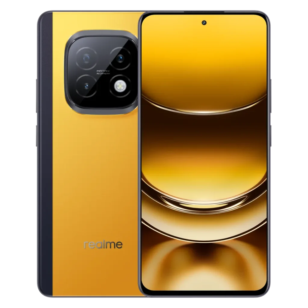 Affordable 5G smartphone Realme Narzo 70 Turbo with AMOLED display and Turbo Yellow back